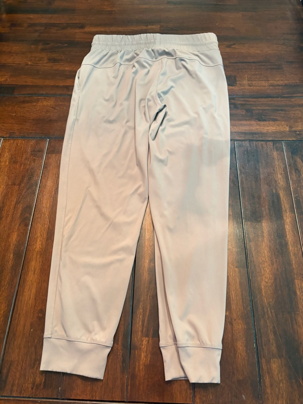 Women’s Drawstring Travel Joggers in Black and Light Gray Size M - Picture 3 of 7